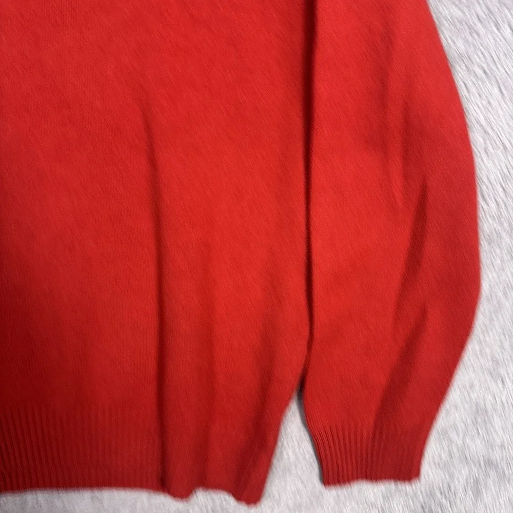 Gran Sasso Sweater Mens XL Wool Cashmere 1/4 Zip Pullover Jumper Italy Knit